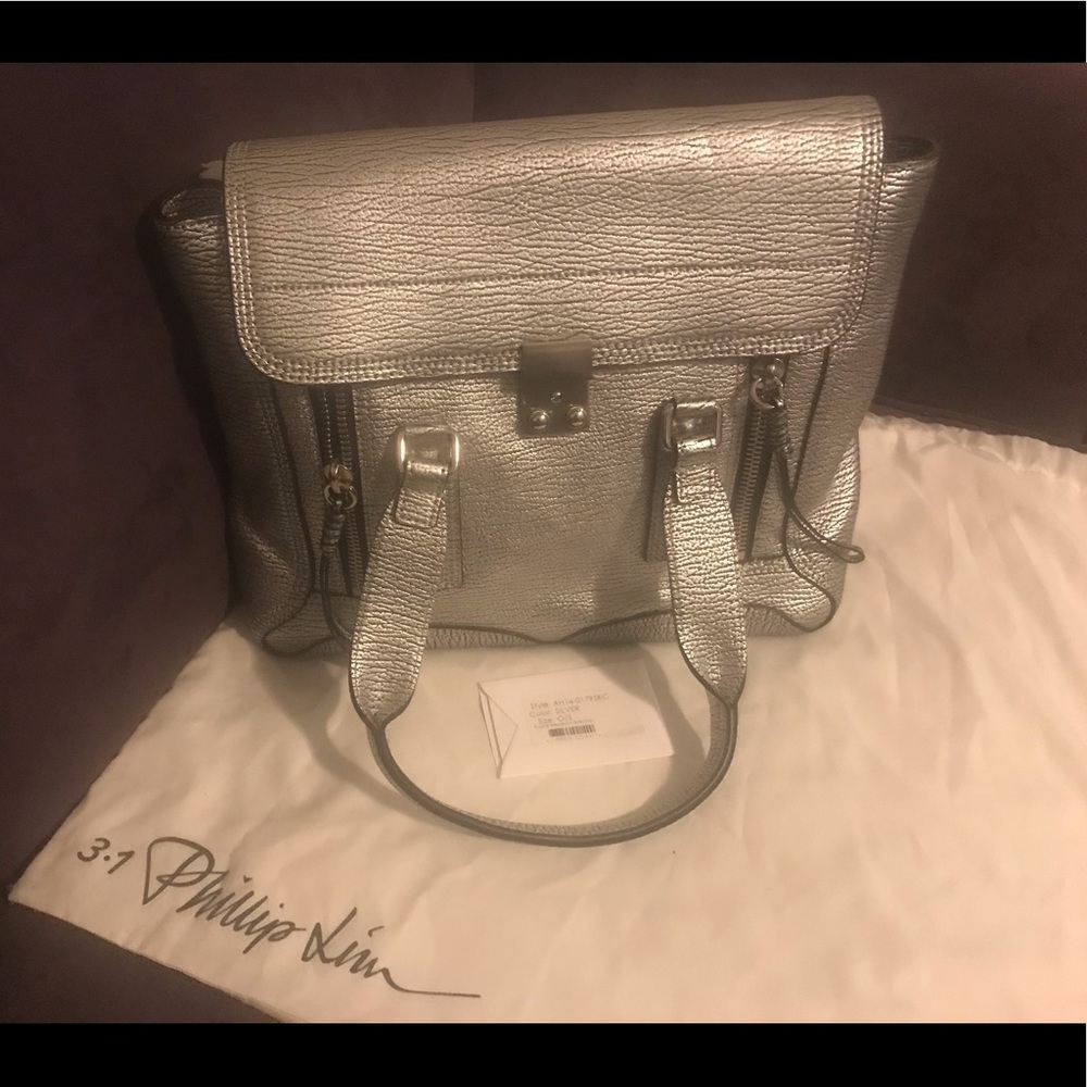 Phillip Lim Medium Pashli, Silver